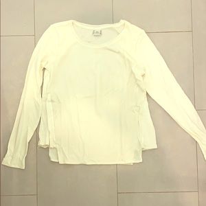 Shiny white Zara sweater